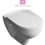 VIGOUR Clivia plus Wand-WC erhÃ¶ht 54 cm spÃŒlrandlos mit SoftClose WC-Sitz abnehmbar, weiÃ