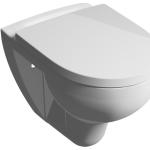 VIGOUR Clivia plus Wand-WC spÃŒlrandlos +5cm Behindertengerecht mit SoftClose WC-Sitz abnehmbar, weiÃ