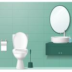 VIGOUR Stand- Flachspül-WC clivia plus +10cm Abgang waagerecht weiß