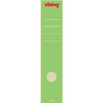 Grüne Viking Bürobedarf Rückenschilder aus Papier 10-teilig 