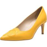 Gelbe High Heels & Stiletto-Pumps für Damen Größe 41 mit Absatzhöhe 5cm bis 7cm 