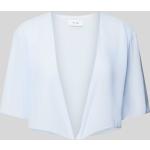 Hellblaue Unifarbene Halblangärmelige Vila Brautmode & Hochzeitsmode aus Polyester für Damen Größe M 