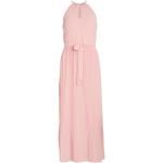 Pinke Vila Sommerkleider aus Polyester für Damen Größe S für den für den Sommer 