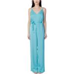 Reduzierte Hellblaue Elegante Vila V-Ausschnitt Sommermode mit Reißverschluss aus Polyester für Damen Größe XS für den für den Sommer 