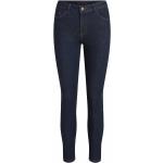 Dunkelblaue Vila Denim Skinny Jeans aus Denim für Damen 