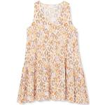 Reduzierte Vila Nachhaltige V-Ausschnitt Sommerkleider aus Viskose für Damen Größe L für den für den Sommer 