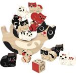 Vilac Steckpuzzles mit Katzenmotiv aus Holz für 3 - 5 Jahre 