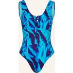Reduzierte Blaue Vilebrequin U-Ausschnitt Damenbadeanzüge aus Polyamid ohne Bügel Größe S 