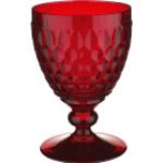 Rote Villeroy & Boch Rotweingläser aus Glas 