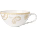 Goldene Moderne Teetassen mit Ornament-Motiv aus Porzellan 