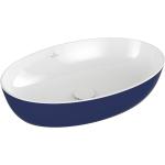 Blaue Villeroy & Boch ARTIS Ovale Aufsatzwaschbecken & Aufsatzwaschtische aus Keramik 