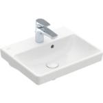 Reduzierte Villeroy & Boch AVENTO Handwaschbecken & Gäste-WC-Waschtische aus Keramik mit Hahnloch 