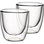 Minimalistische Villeroy & Boch Artesano Teegläser aus Glas doppelwandig 2-teilig 