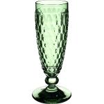 Grüne Villeroy & Boch Boston Coloured Runde Champagnergläser 150 ml aus Kristall spülmaschinenfest 