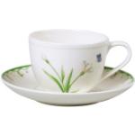 Weiße Villeroy & Boch Colourful Spring Kaffeetassen aus Porzellan 