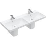 Villeroy & Boch Doppelwaschbecken »Avento«, besonders leichte Reinigung durch KeraTect Beschichtung, weiß