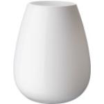 Weiße Moderne Villeroy & Boch Drop Runde Große Vasen mundgeblasen 