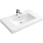 Weiße Moderne Villeroy & Boch Architectura Rechteckige Handwaschbecken & Gäste-WC-Waschtische aus Keramik 