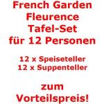 Villeroy & Boch French Garden Tafelservice für 12 Personen mikrowellengeeignet 24-teilig 
