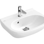 Villeroy & Boch Handwaschbecken compact ohne Novo 450x350mm mittl Hl. durchgest mit Ül. weiß c, 536045R1