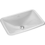 Weiße Moderne Villeroy & Boch Loop & Friends Rechteckige Handwaschbecken & Gäste-WC-Waschtische aus Keramik 