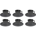 Villeroy & Boch Manufacture Rock Espresso Set schwarz 12-teilig - Porzellan 4260762062166