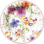 Pinke Blumenmuster Villeroy & Boch Mariefleur Frühstücksteller 21 cm aus Porzellan mikrowellengeeignet 