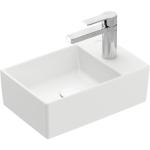 Graue Villeroy & Boch CeramicPlus Handwaschbecken & Gäste-WC-Waschtische mit Hahnloch 