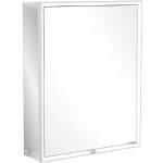 Silberne Villeroy & Boch MY VIEW Rechteckige Spiegelschränke aus Glas doppelseitig Breite 0-50cm, Höhe 0-50cm, Tiefe 0-50cm 