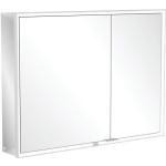 Silberne Moderne Villeroy & Boch MY VIEW Spiegelschränke doppelseitig Breite über 500cm, Höhe über 500cm, Tiefe 0-50cm 