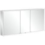 Silberne Moderne Villeroy & Boch MY VIEW Spiegelschränke doppelseitig Breite über 500cm, Höhe über 500cm, Tiefe 0-50cm 