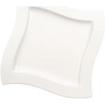 Weißes Villeroy & Boch NewWave Porzellan-Geschirr 27 cm aus Porzellan mikrowellengeeignet 