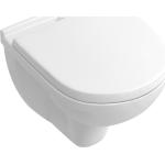 Weiße Villeroy & Boch CeramicPlus Runde Wand-WCs glänzend aus Keramik 