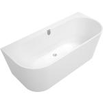 Weiße Villeroy & Boch Oberon Ovale Badewannen glänzend aus Kunststoff 