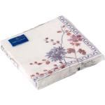 Lavendelfarbene Blumenmuster Landhausstil Villeroy & Boch Artesano Papierservietten aus Textil 