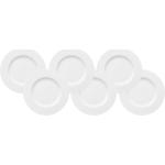 Weiße Villeroy & Boch Royal Runde Speiseteller & Essteller 28 cm aus Porzellan mikrowellengeeignet 6-teilig 6 Personen 