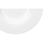 Weiße Villeroy & Boch Royal Runde Suppenteller 24 cm aus Porzellan mikrowellengeeignet 6-teilig 6 Personen 