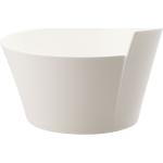Reduzierte Weiße Unifarbene Villeroy & Boch NewWave Salatschüsseln aus Porzellan 