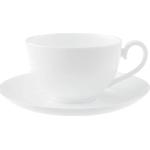 Weiße Villeroy & Boch Royal Teetassen 400 ml aus Keramik mikrowellengeeignet 
