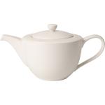 Reduzierte Weiße Moderne Villeroy & Boch For Me Teekannen aus Porzellan 