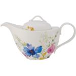 Bunte Villeroy & Boch Teekannen 1l mit Blumenmotiv aus Keramik 
