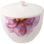Bunte Blumenmuster Romantische Villeroy & Boch Rose Garden Teekannen aus Keramik mikrowellengeeignet 