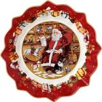 Villeroy & Boch Toy's Fantasy Schale groß, Santa liest Wunschzettel 25x25x4 cm