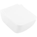 Weiße Villeroy & Boch CeramicPlus Rechteckige Wand-WCs glänzend aus Keramik 