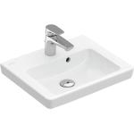 Weiße Villeroy & Boch Subway 2.0 Handwaschbecken & Gäste-WC-Waschtische mit Hahnloch 