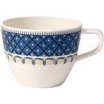 Blaue Villeroy & Boch Casale Blu Kaffeebecher 250 ml aus Keramik mikrowellengeeignet 