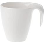 Reduzierte Weiße Moderne Villeroy & Boch Flow Kaffeebecher aus Porzellan mikrowellengeeignet 