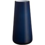 Blaue 34 cm Villeroy & Boch Numa Große Vasen 34 cm aus Glas mundgeblasen 