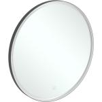 Weiße Villeroy & Boch Subway 3.0 Runde Badspiegel & Badezimmerspiegel aus Aluminium LED beleuchtet 