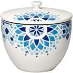 Weiße Arabische Villeroy & Boch Tea Passion Teedosen aus Porzellan mit Deckel 
